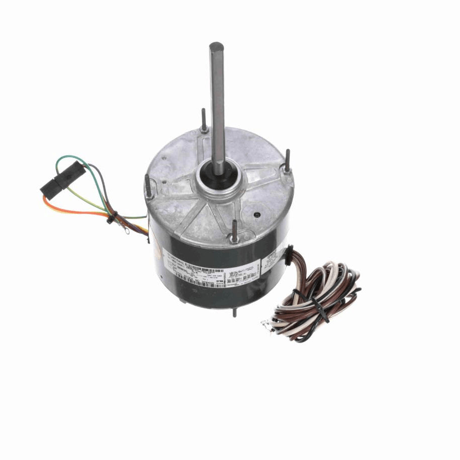 Genteq HEAT SHIELD® Condenser Fan Motor, 1/4 HP, 1 Ph, 60 Hz, 208-230 V, 825 RPM, 1 Speed, 48 Frame, TEAO - 3204HS