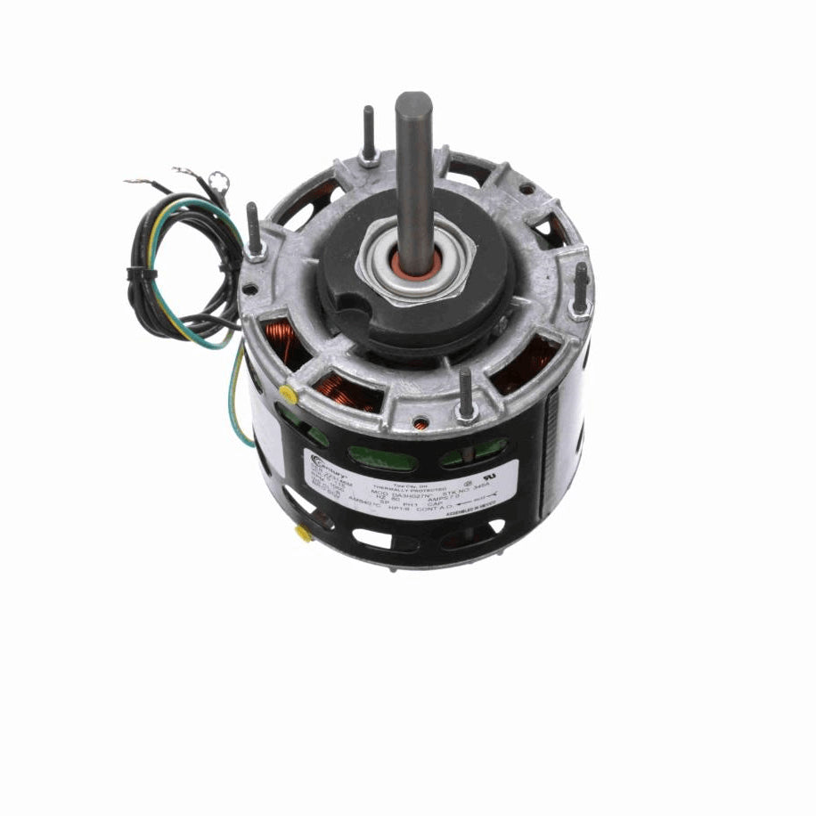 Century Fan and Blower Motor, 1/6 HP, 1 Ph, 60 Hz, 115 V, 1050 RPM, 1 Speed, 42 Frame, OPEN - 345A