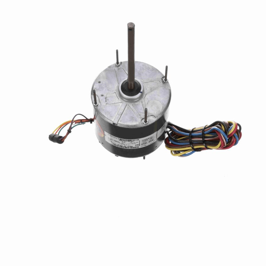 Genteq Condenser Fan Motor, 1/3 HP, 1 Ph, 60 Hz, 460 V, 1625 RPM, 3 Speed, 48 Frame, OAO - 3C006