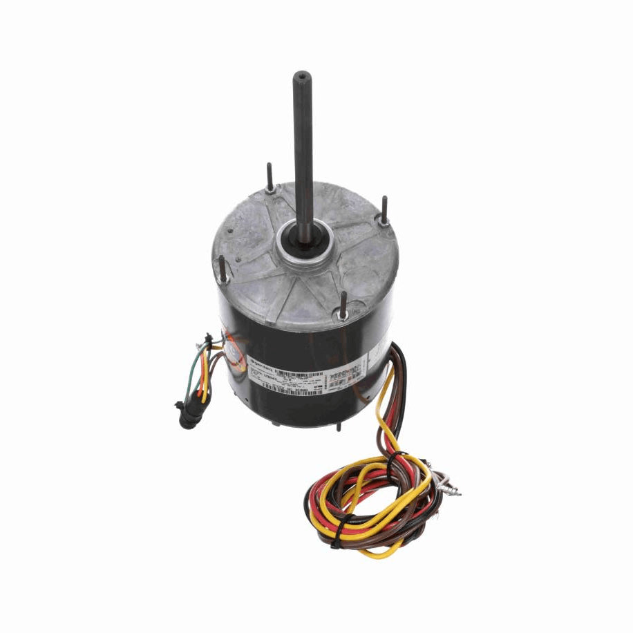 Genteq Condenser Fan Motor, 3/4 HP, 1 Ph, 60 Hz, 460 V, 1625 RPM, 2 Speed, 48 Frame, OAO - 3C008