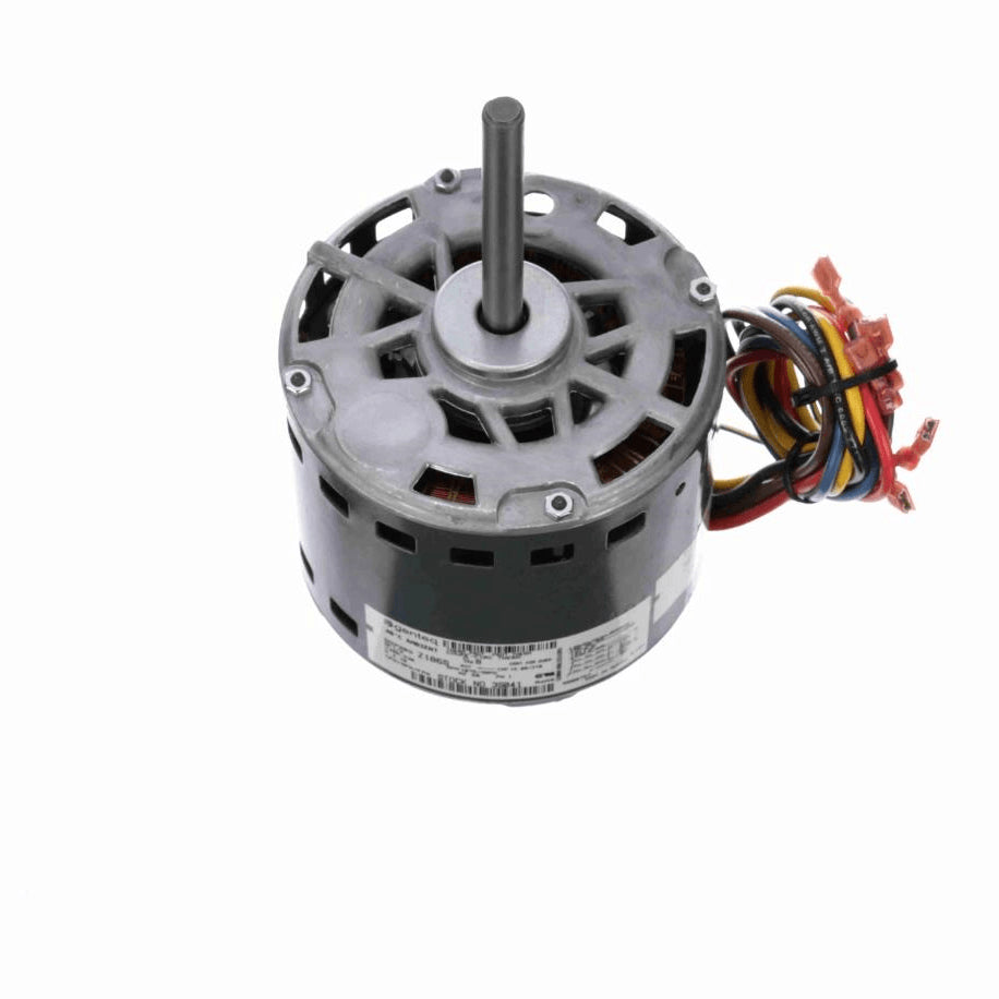 Genteq OEM Replacement Motor, 1/3 HP, 1 Ph, 60 Hz, 208-230 V, 1075 RPM, 3 Speed, 48 Frame, OAO - 3S041