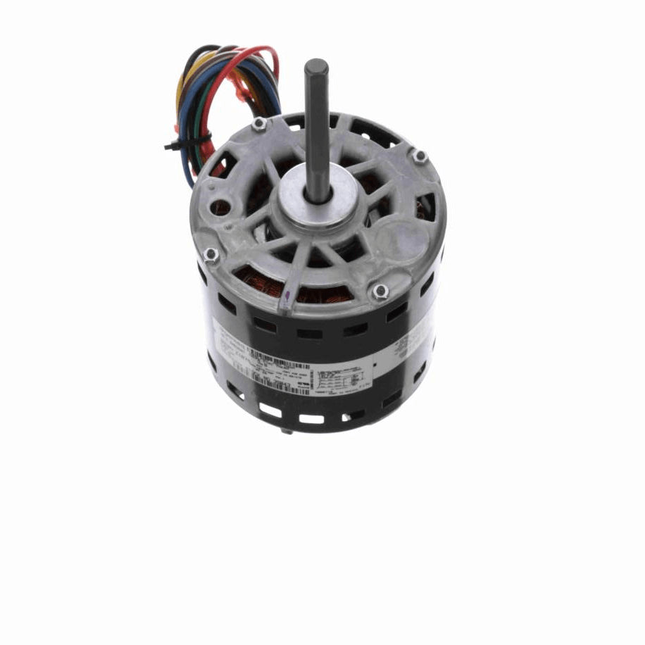 Genteq OEM Replacement Motor, 3/4 HP, 1 Ph, 60 Hz, 208-230 V, 1075 RPM, 3 Speed, 48 Frame, OAO - 3S043