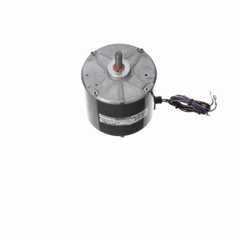 Genteq OEM Replacement Motor, 1/6 HP, 1 Ph, 60 Hz, 200-230 V, 825 RPM, 1 Speed, 48 Frame, TEAO - 3S069