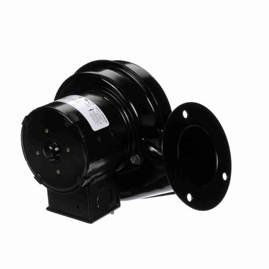 Fasco Round Outlet Shaded Pole Centrifugal Blower, 208-240 Volts, Flange: Yes - 50747-D230