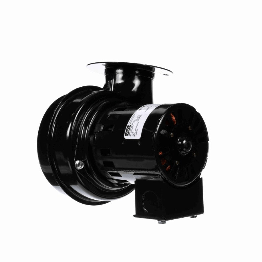 Fasco Round Outlet Shaded Pole Centrifugal Blower, 115 Volts, Flange: Yes - 50748-D500