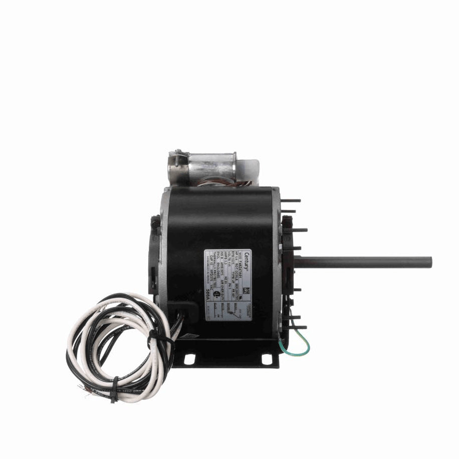 Century Unit Heater Motor, 1/4 HP, 1 Ph, 60 Hz, 115 V, 1075 RPM, 1 Speed, 48 Frame, ENCLOSED - 566A