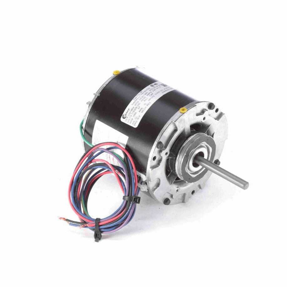 Century Refrigeration Motor, 1/15 HP, 1 Ph, 60 Hz, 115/208-230 V, 1550 RPM, 1 Speed, 42 Frame, SEMI ENCLOSED - 613A