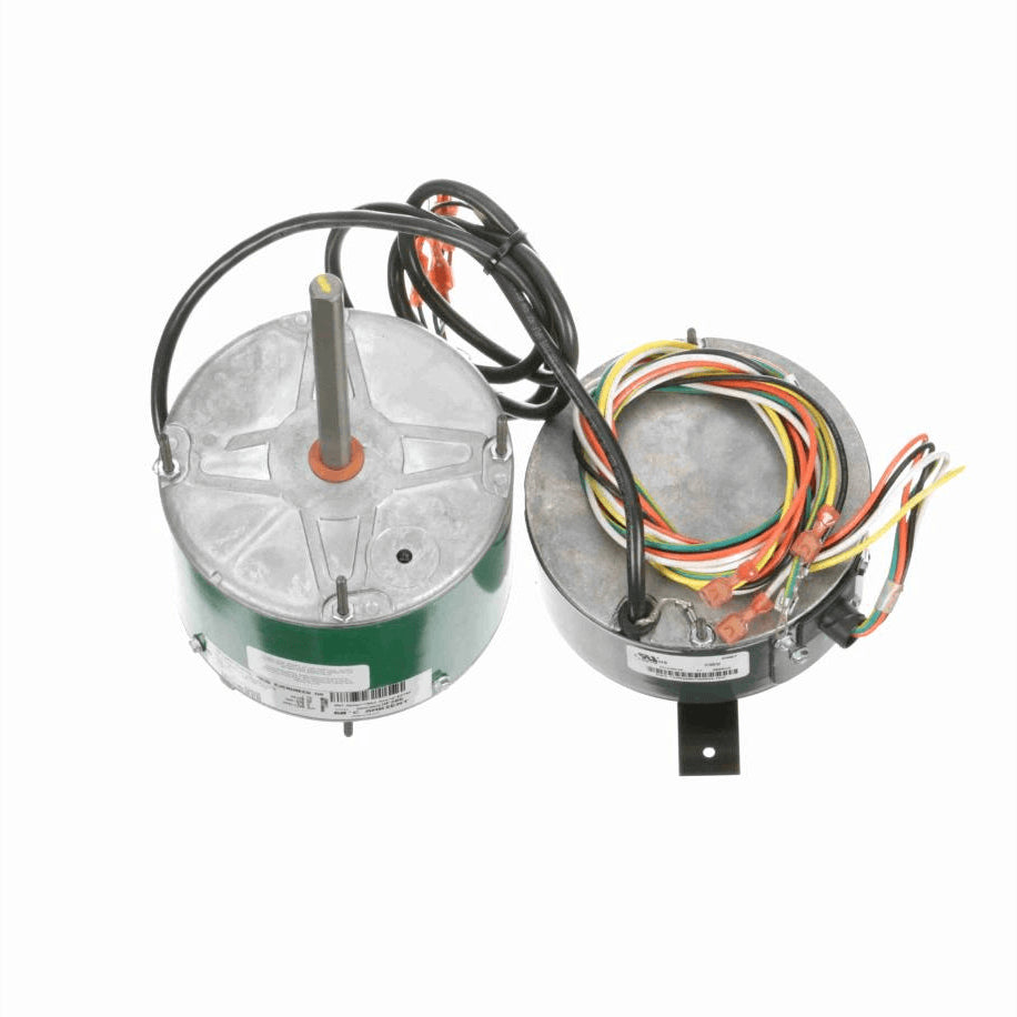 Genteq EVERGREEN® OM Condenser Fan Motor, 1/3 HP, 1 Ph, 60 Hz, 208-230 V, 850/1100 RPM, 2 Speed, 48 Frame, TEAO - 6303R