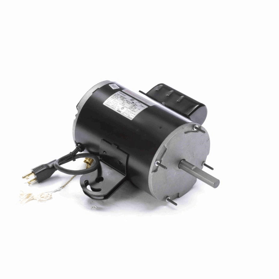 Century Pedestal Fan Motor, 1/2 HP, 1 Ph, 60 Hz, 115 V, 1100 RPM, 1 Speed, 48 Frame, TEAO - 648A