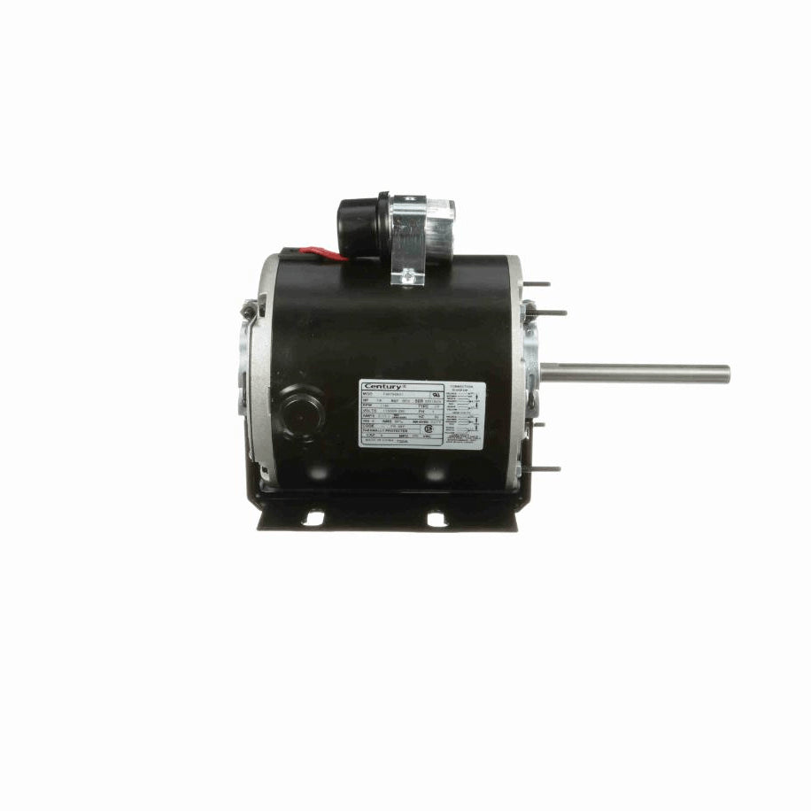 Century Unit Heater Motor, 1/6 HP, 1 Ph, 60 Hz, 115/208-230 V, 1140 RPM, 1 Speed, 48 Frame, ENCLOSED - 730A