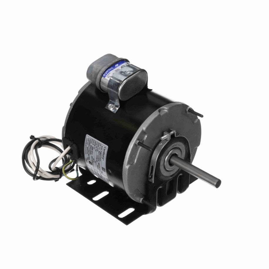 Century Unit Heater Motor, 1/4 HP, 1 Ph, 60 Hz, 115 V, 1135 RPM, 1 Speed, 48 Frame, ENCLOSED - 734A