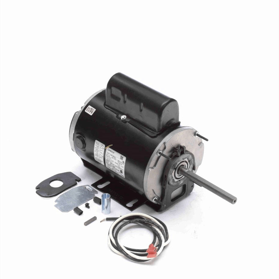 Century Unit Heater Motor, 1/2 HP, 1 Ph, 60 Hz, 115/230 V, 1725 RPM, 1 Speed, 48 Frame, ENCLOSED - 769A