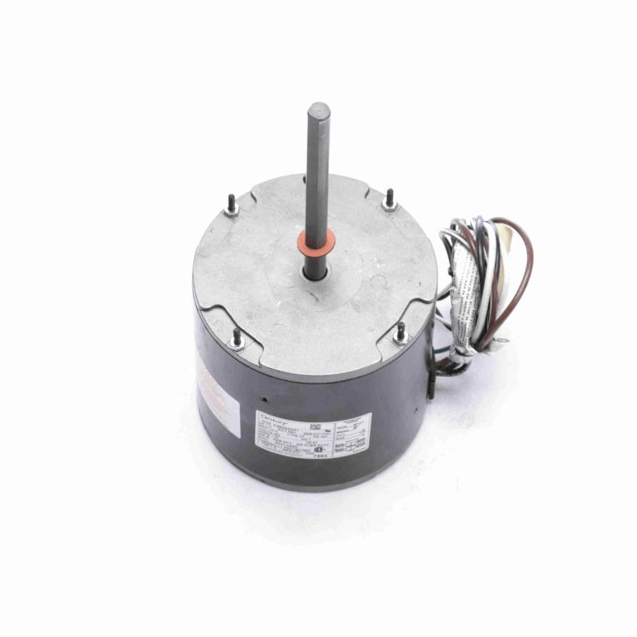 Century Condenser Fan Motor, 1/3 HP, 1 Ph, 60 Hz, 460 V, 1075 RPM, 1 Speed, 48 Frame, TEAO - 789A