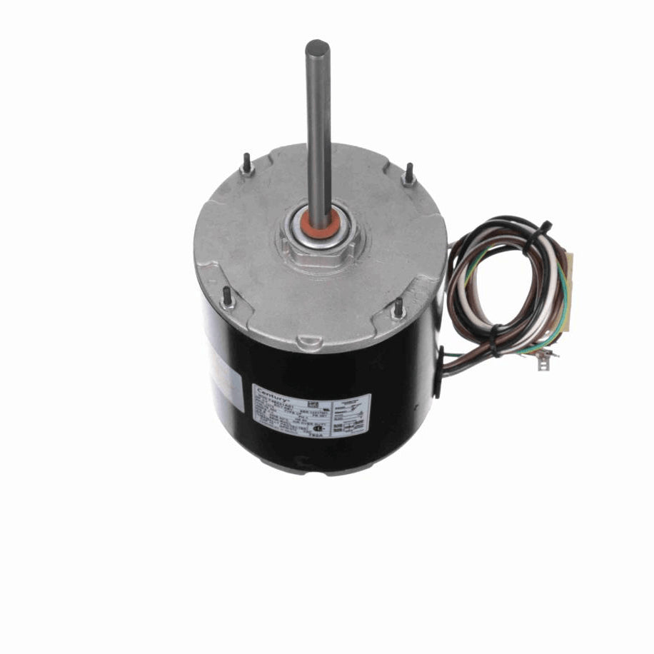 Century Condenser Fan Motor, 3/4 HP, 1 Ph, 60 Hz, 460 V, 1075 RPM, 1 Speed, 48 Frame, SEMI ENCLOSED - 792A