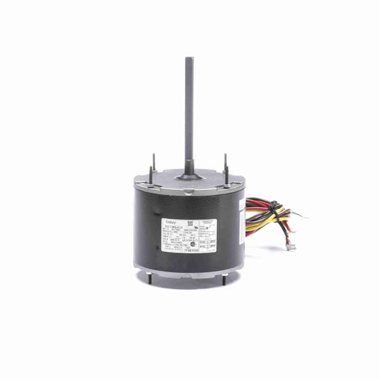 Century Condenser Fan Motor, 1/4 HP, 1 Ph, 60 Hz, 277 V, 1075 RPM, 2 Speed, 48 Frame, ENCLOSED - 7FSE1026