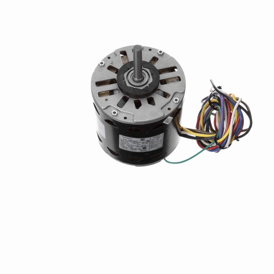 Century OEM Replacement Motor, 3/4,1/2,1/3,1/4,1/5 HP, 1 Ph, 60 Hz, 115 V, 1075 RPM, 5 Speed, 48 Frame, OPEN - 9405A