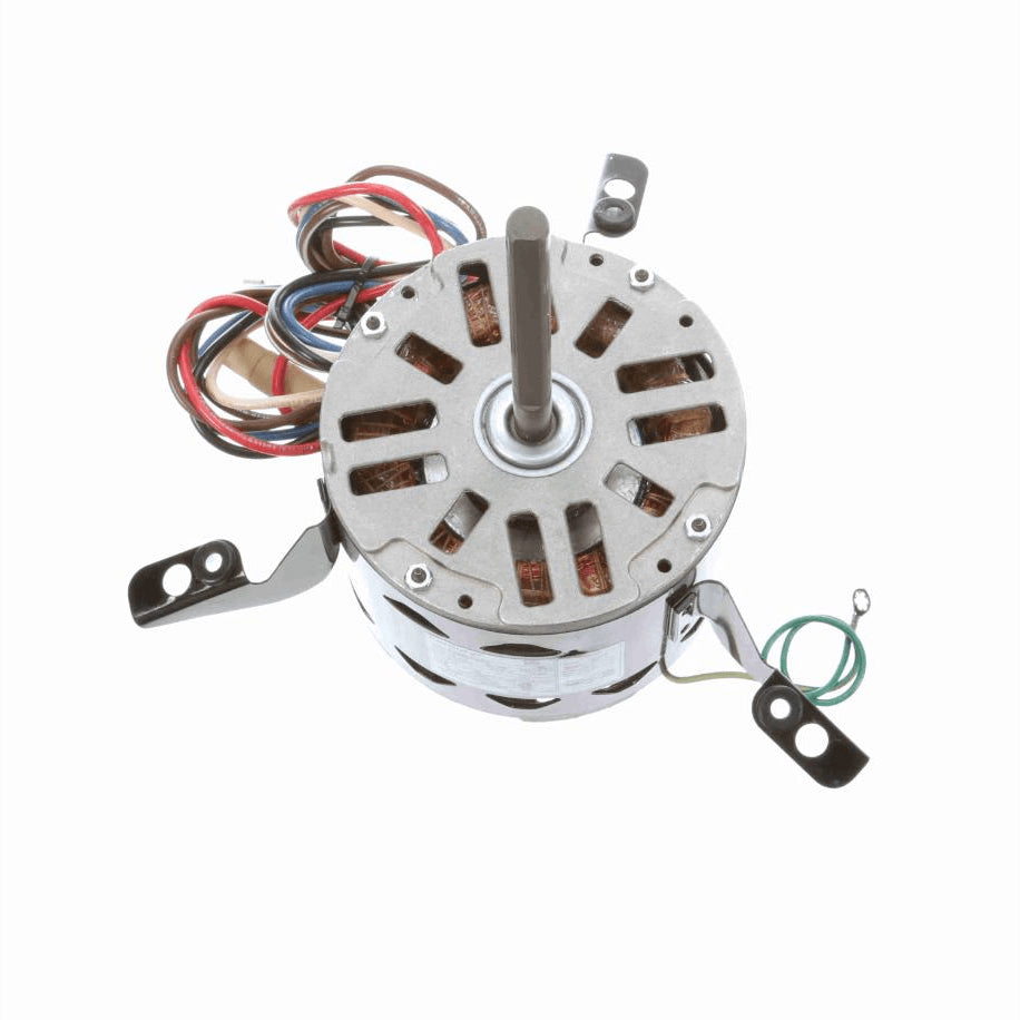 Century Fan Coil & Air Conditioner Motor, 1/6,1/8,1/10 HP, 1 Ph, 60 Hz, 277 V, 1075 RPM, 3 Speed, 48 Frame, OPEN - 9431A