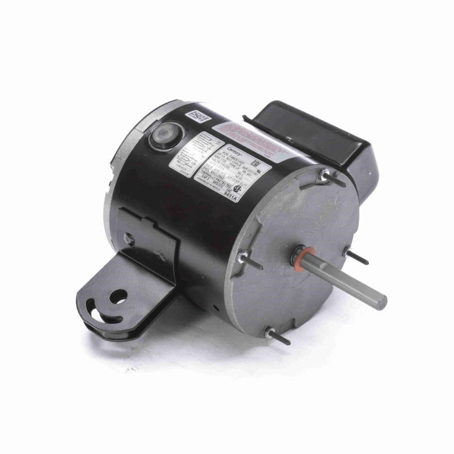 Century Pedestal Fan Motor, 1/4 HP, 1 Ph, 60 Hz, 115/230 V, 1725 RPM, 1 Speed, 48 Frame, TEAO - 9451A