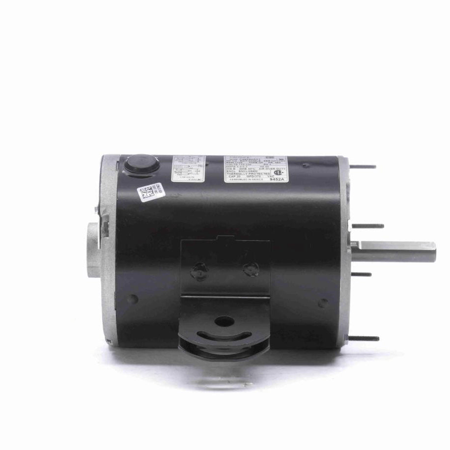 Century Pedestal Fan Motor, 1/2 HP, 1 Ph, 60 Hz, 115/230 V, 1725 RPM, 1 Speed, 48 Frame, TEAO - 9452A