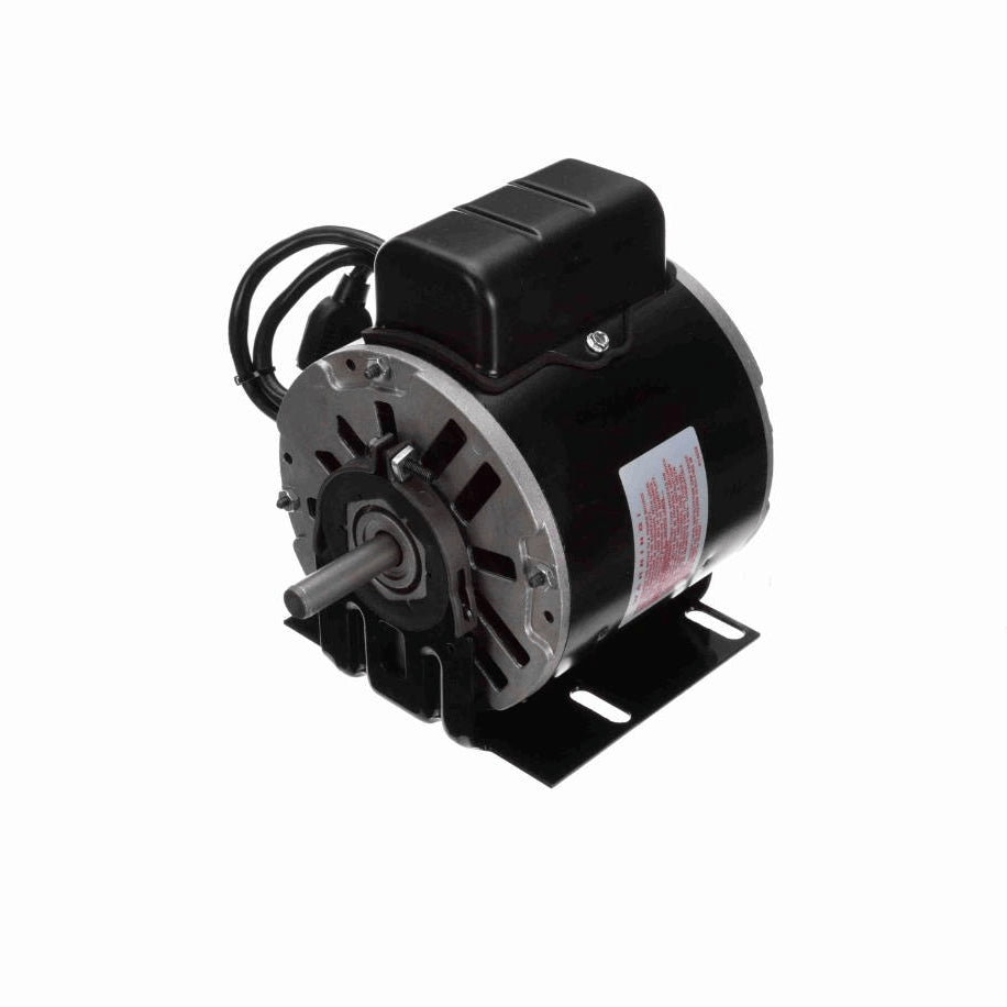 Century OEM Replacement Motor, 1/4 HP, 1 Ph, 60 Hz, 115 V, 1075 RPM, 1 Speed, 48 Frame, SEMI ENCLOSED - 9618A