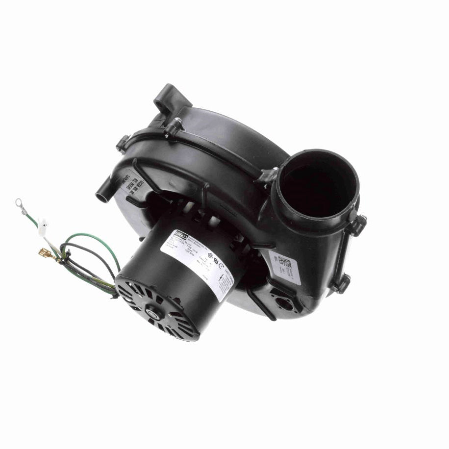 Fasco Round Outlet Shaded Pole OEM Replacement Draft Inducer Blower, 115 Volts, Flange: No - A196