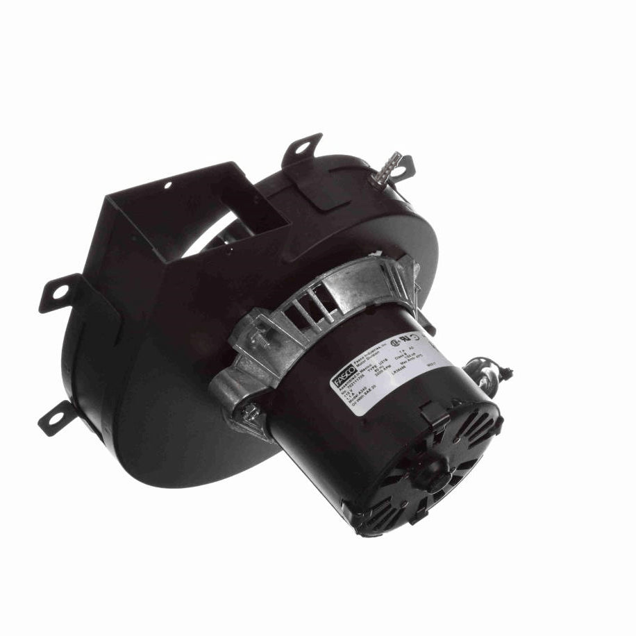 Fasco Rectangular Outlet Shaded Pole OEM Replacement Draft Inducer Blower, 115 Volts, Flange: No - A240