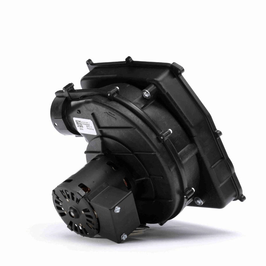 Fasco Round Outlet Permanent Split Capacitor OEM Replacement Draft Inducer Blower, 115 Volts, Flange: Yes - A307