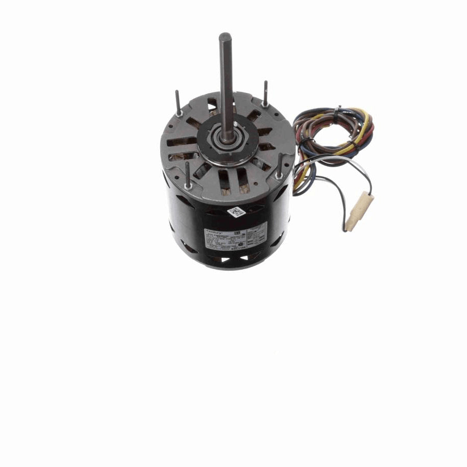 Century Fan and Blower Motor, 1 HP, 1 Ph, 60 Hz, 115 V, 1075 RPM, 3 Speed, 48 Frame, OPEN - BDL1106