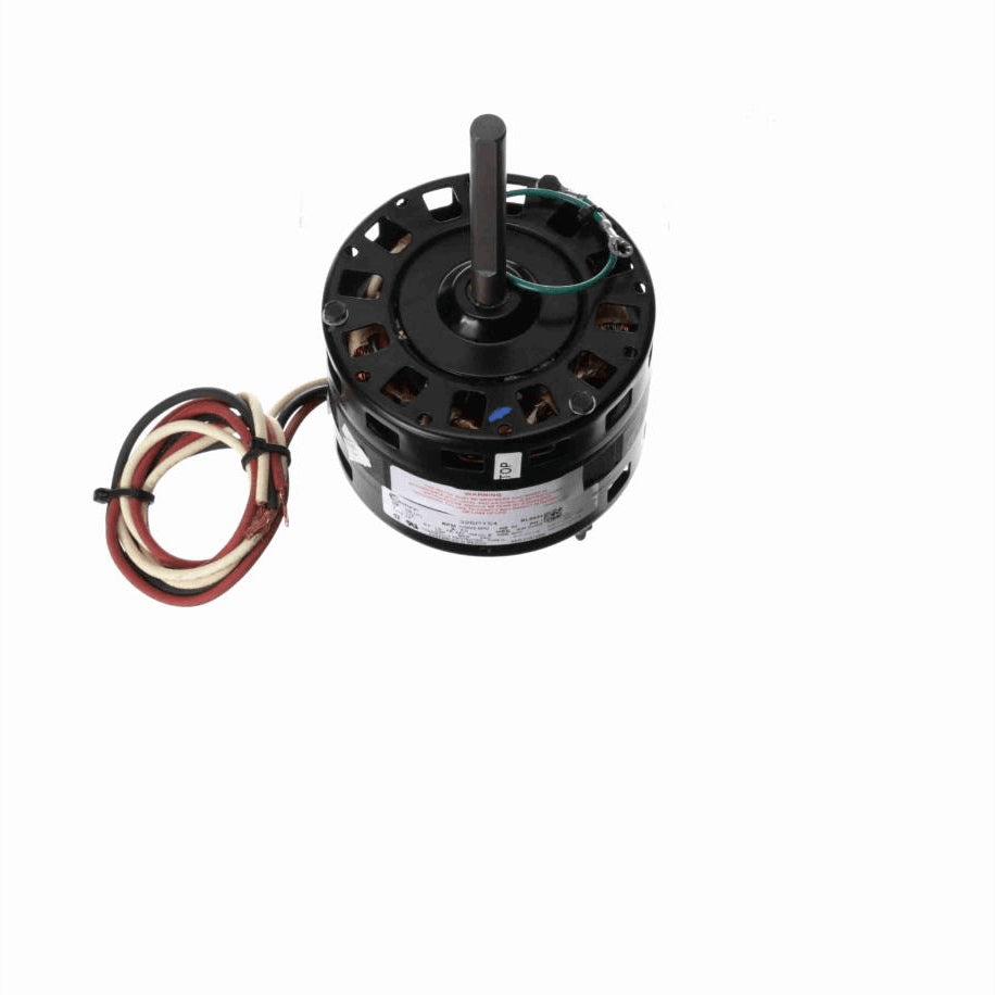 Century Fan and Blower Motor, 1/8,1/11 HP, 1 Ph, 60 Hz, 115 V, 1050 RPM, 2 Speed, 42 Frame, OAO - BL6424