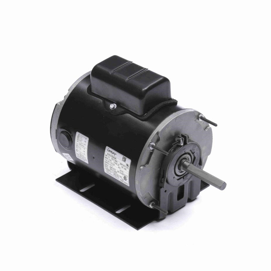 Century Direct Drive Fan Motor, 1/4 HP, 1 Ph, 60 Hz, 115/230 V, 48Z Frame, TEAO - C042A