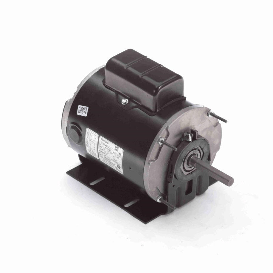 Century Direct Drive Fan Motor, 1/3 HP, 1 Ph, 60 Hz, 115/230 V, 48Z Frame, TEAO - C043A