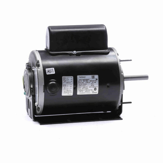 Century Direct Drive Fan Motor, 1/2 HP, 1 Ph, 60 Hz, 115/230 V, F48Z Frame, TEAO - C044A