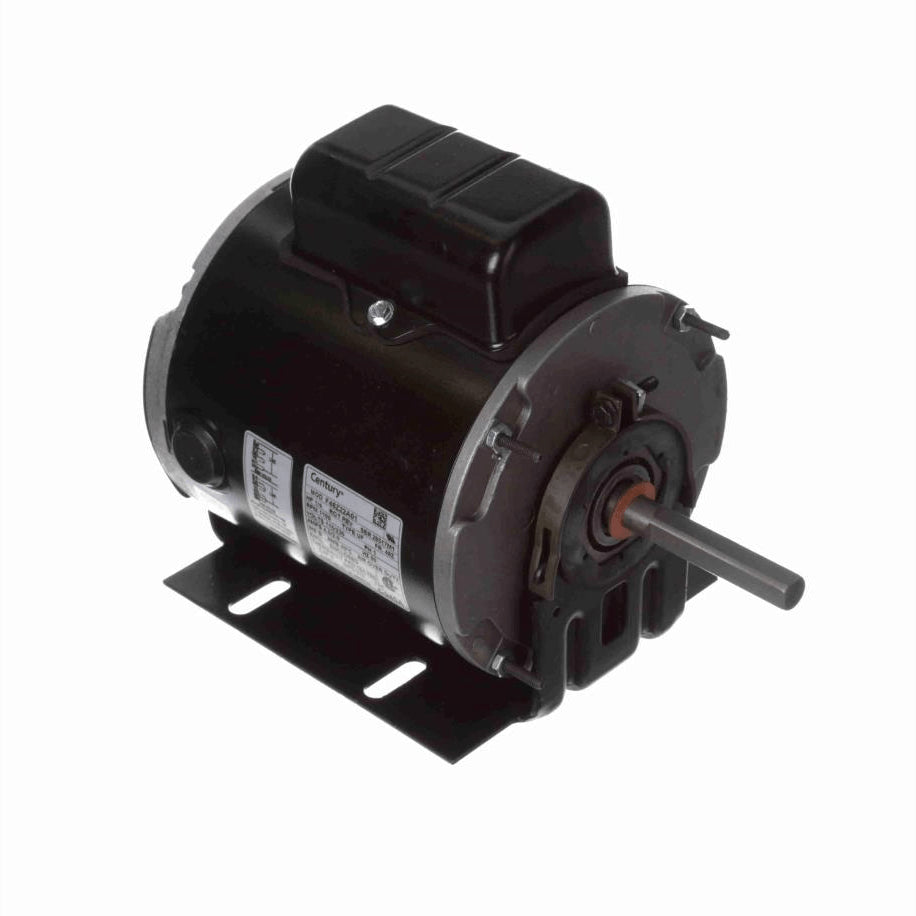 Century Direct Drive Fan Motor, 1/4 HP, 1 Ph, 60 Hz, 115/230 V, 48Z Frame, TEAO - C045A