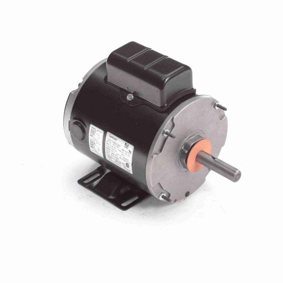 Century Transformer Cooling Fan Motor, 1/6 HP, 1 Ph, 60 Hz, 208-230 V, 1140/950 RPM, 2 Speed, 48 Frame, ENCLOSED - C720A