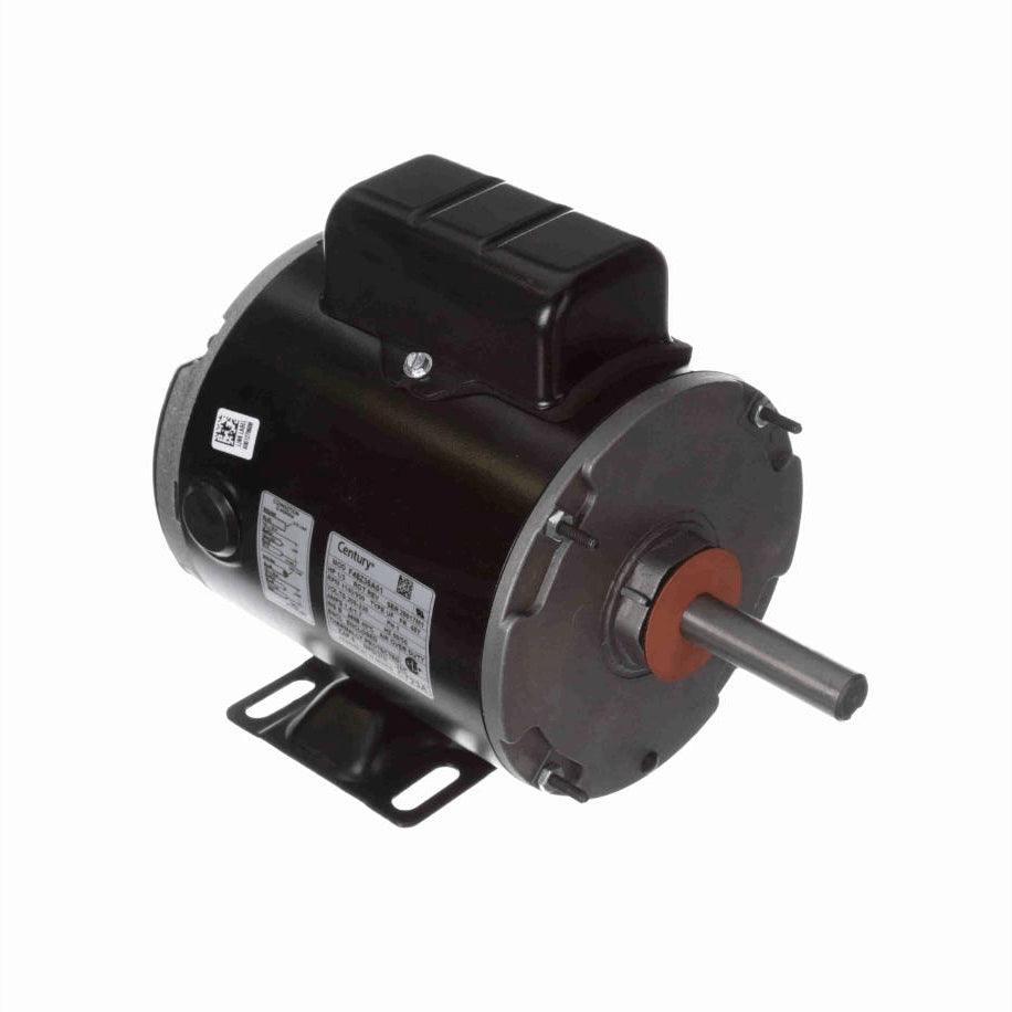 Century Transformer Cooling Fan Motor, 1/3 HP, 1 Ph, 60 Hz, 208-230 V, 1140/950 RPM, 2 Speed, 48 Frame, TEAO - C723A