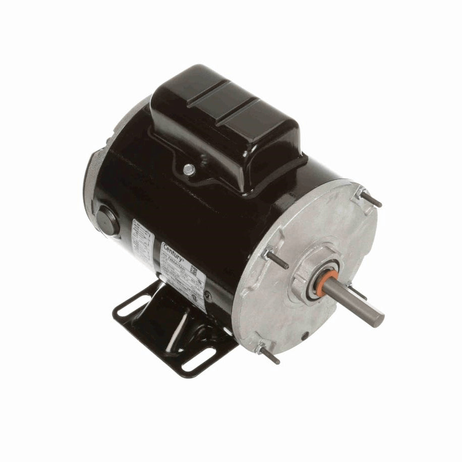 Century Transformer Cooling Fan Motor, 1/3 HP, 1 Ph, 60 Hz, 115/200-230 V, 1075/900 RPM, 1 Speed, 48 Frame, TEAO - C723V1A