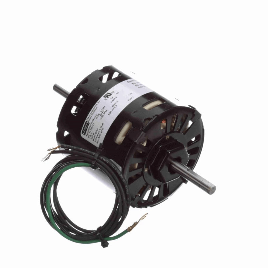 Fasco OEM Replacement Motor, 1/15 HP, 1 Ph, 60 Hz, 115 V, 1550 RPM, 1 Speed, 3.3" Diameter, OAO - D002