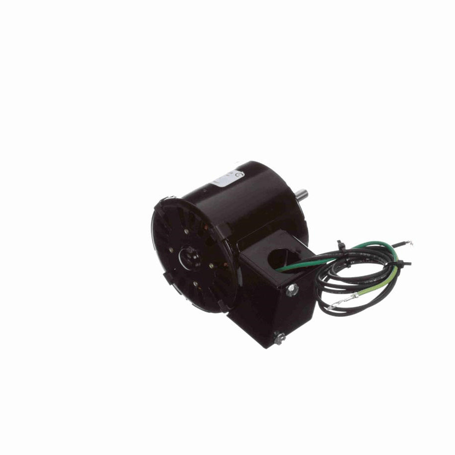 Fasco Ventilation Motor, 1/25 HP, 1 Ph, 60 Hz, 115 V, 1400/1630 RPM, 1 Speed, 3.3" Diameter, OAO - D0562