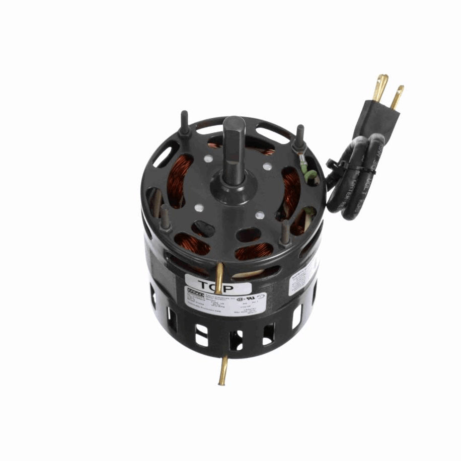 Fasco OEM Replacement Motor, 1/10 HP, 1 Ph, 60 Hz, 115 V, 1610 RPM, 1 Speed, 4.4" Diameter, OAO - D1039