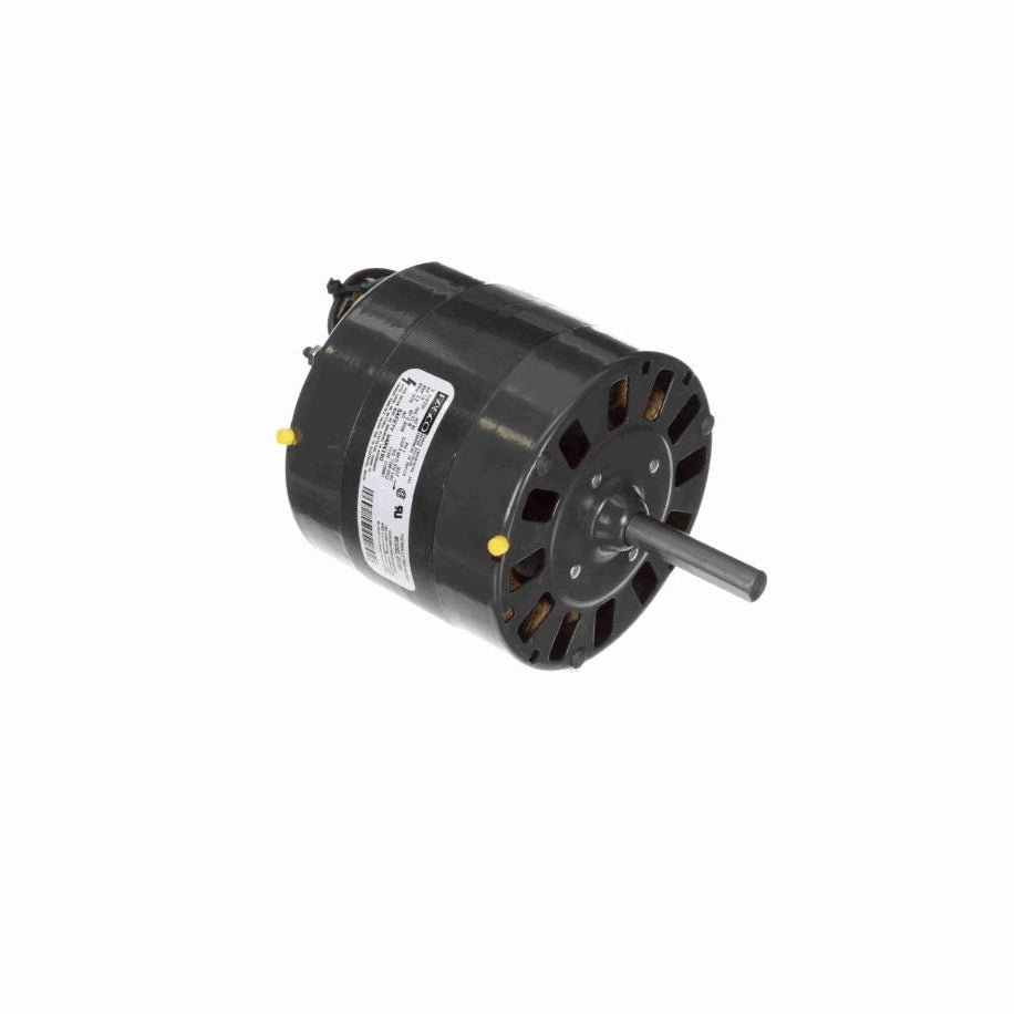 Fasco OEM Replacement Motor, 1/4 HP, 1 Ph, 60 Hz, 208/230 V, 1075 RPM, 2 Speed, 42 Frame, OAO - D1091