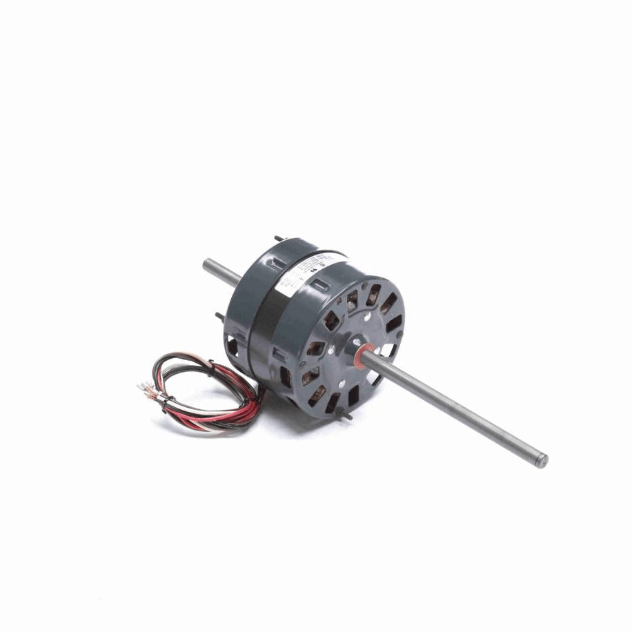 Fasco OEM Replacement Motor, 1/3 HP, 1 Ph, 60 Hz, 115 V, 1675/1080 RPM, 2 Speed, 42 Frame, OAO - D1092