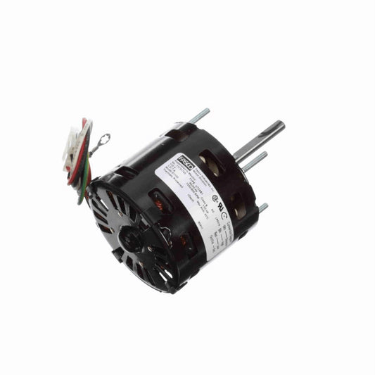 Fasco OEM Replacement Motor, 1/50 HP, 1 Ph, 60 Hz, 115 V, 1550/900 RPM, 2 Speed, 3.3" Diameter, OAO - D1100