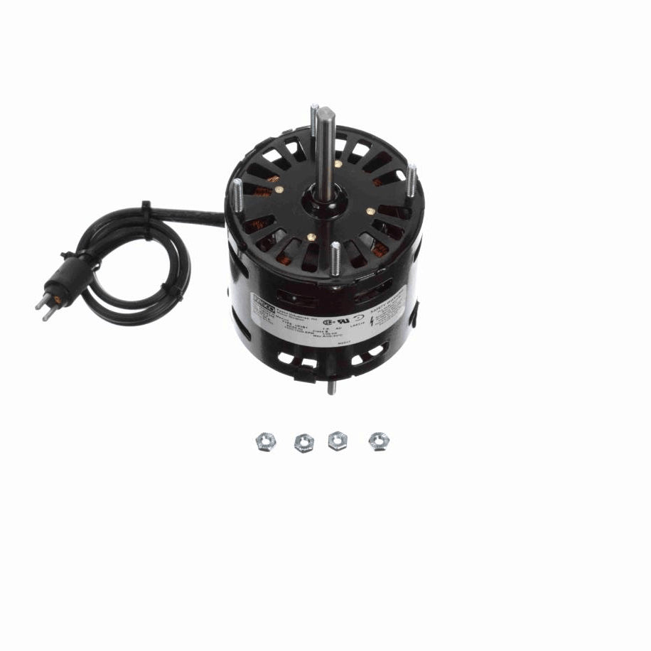 Fasco OEM Replacement Motor, 1/20 HP, 1 Ph, 60 Hz, 208-230 V, 1500/1300 RPM, 1 Speed, 3.3" Diameter, OAO - D1103