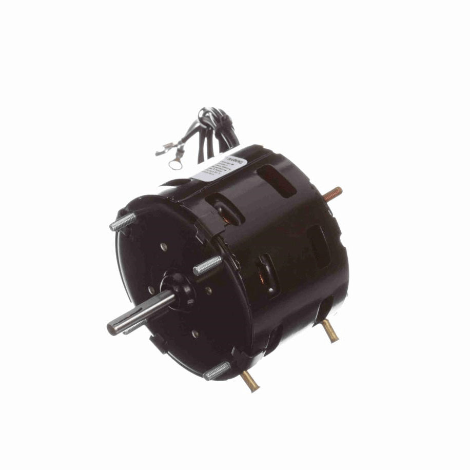 Fasco OEM Replacement Motor, 1/90 HP, 1 Ph, 60 Hz, 240 V, 1300/1550 RPM, 1 Speed, 3.3" Diameter, OAO - D1119