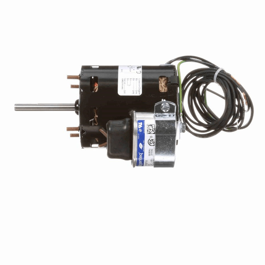 Fasco OEM Replacement Motor, 1/20-1/15 HP, 1 Ph, 50 Hz, 208-230 V, 1400/1550 RPM, 1 Speed, 3.3" Diameter, OAO - D1123