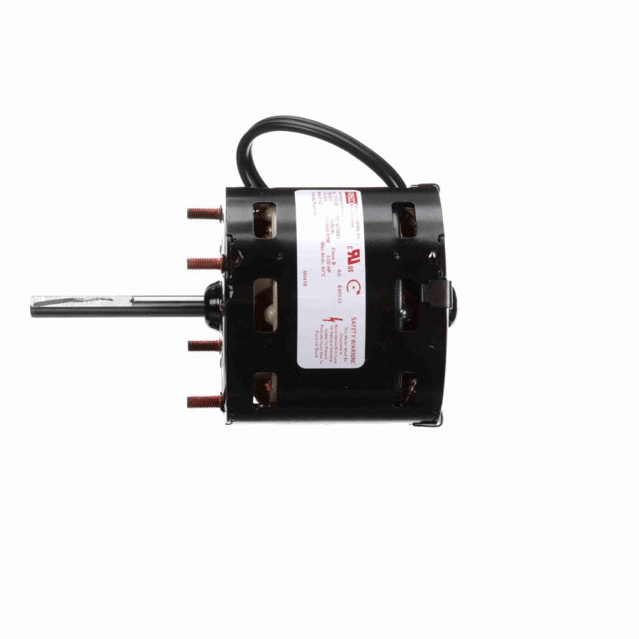 Fasco OEM Replacement Motor, 1/20 HP, 1 Ph, 50 Hz, 208-230 V, 1300/1500 RPM, 1 Speed, 3.3" Diameter, OAO - D1132