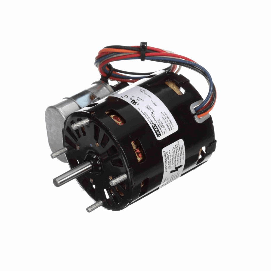 Fasco OEM Replacement Motor, 1/15 HP, 1 Ph, 50 Hz, 115/208-230 V, 1350/1640 RPM, 1 Speed, 3.3" Diameter, OAO - D1157