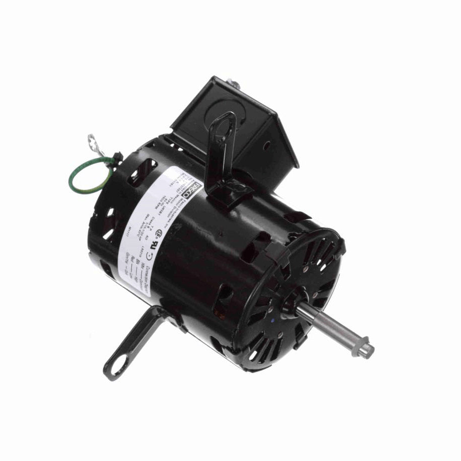 Fasco OEM Replacement Motor, 1/15-1/25 HP, 1 Ph, 60 Hz, 115 V, 1600 RPM, 2 Speed, 3.3" Diameter, OAO - D1161