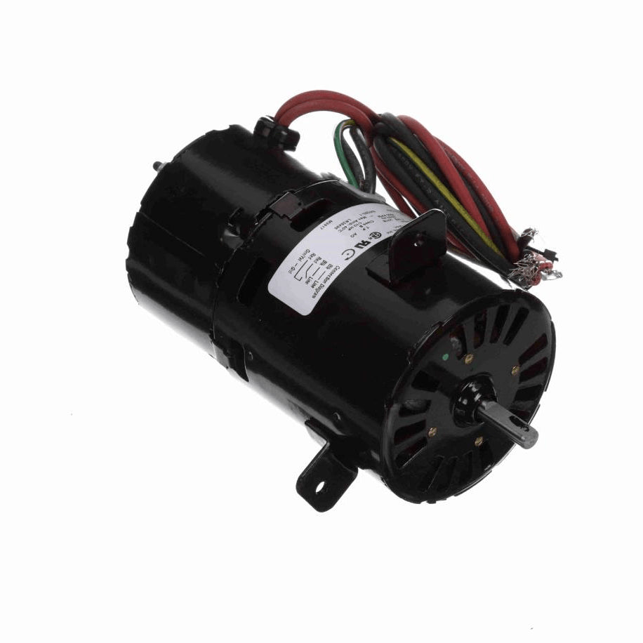 Fasco OEM Replacement Motor, 1/10 HP, 1 Ph, 50 Hz, 208-230 V, 3000 RPM, 1 Speed, 3.3" Diameter, OAO - D1169