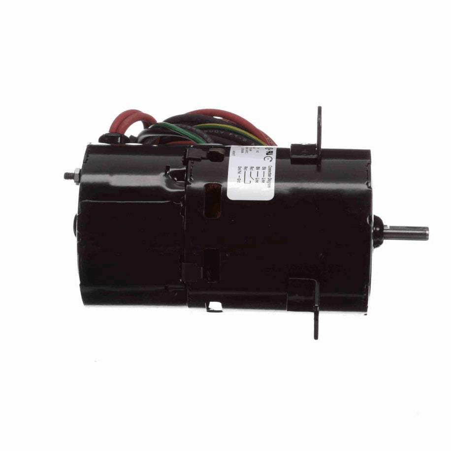 Fasco OEM Replacement Motor, 1/10 HP, 1 Ph, 50 Hz, 208-230 V, 3000 RPM, 1 Speed, 3.3" Diameter, OAO - D1169